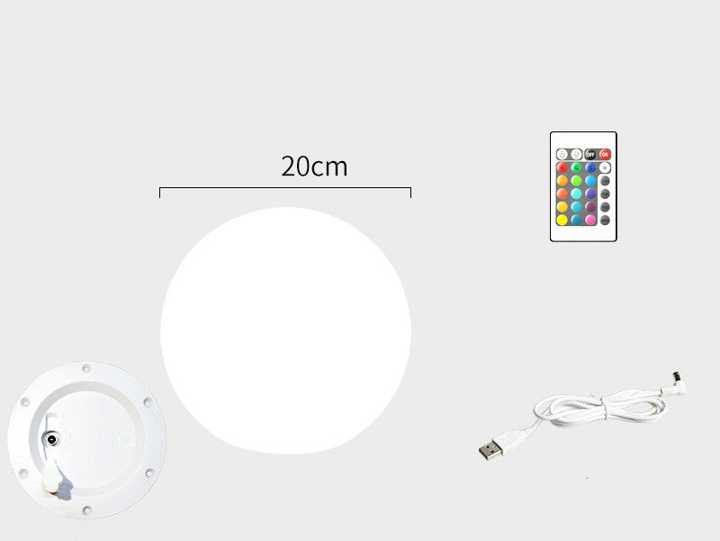 Led Luminous Ball Lights Outdoor Waterproof Colorful Lawn
