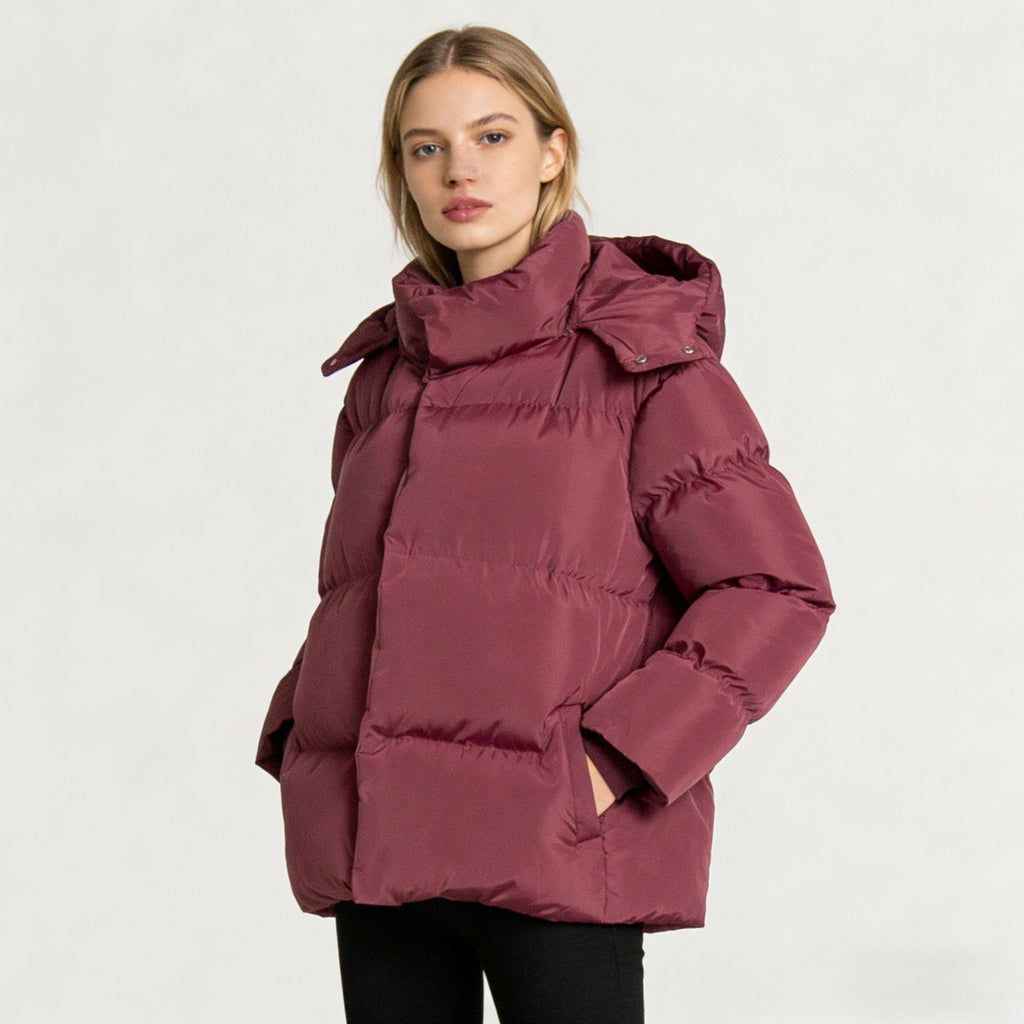 Men's Hooded Loose-Fit Cotton Jacket