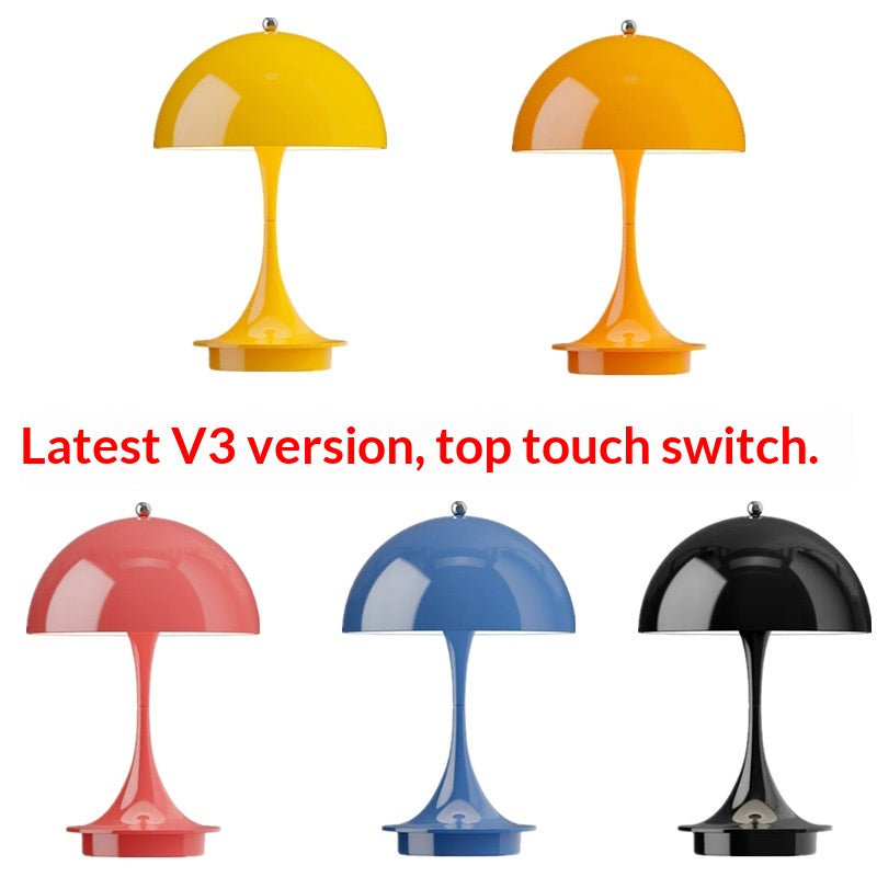 Touch Mushroom Night Light – Portable USB Lamp