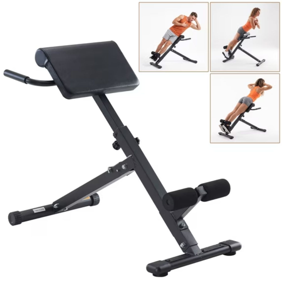 Adjustable Roman Chair Back Extension Bench