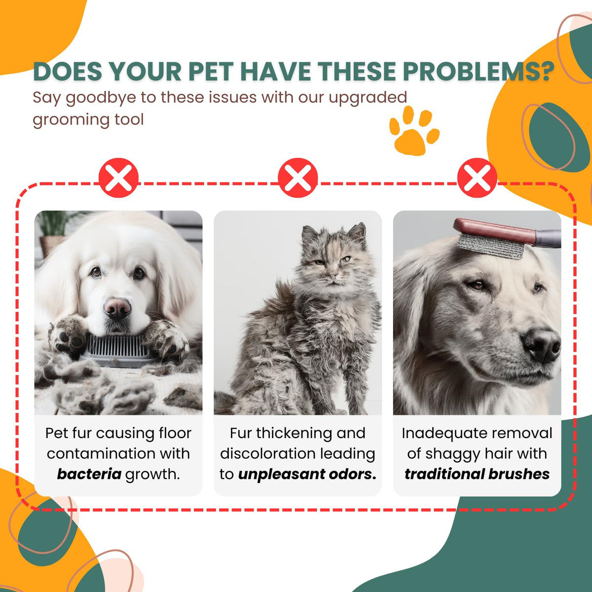 Water Brush For Dog Cat Mist Short Long Haired Dogs Cats
