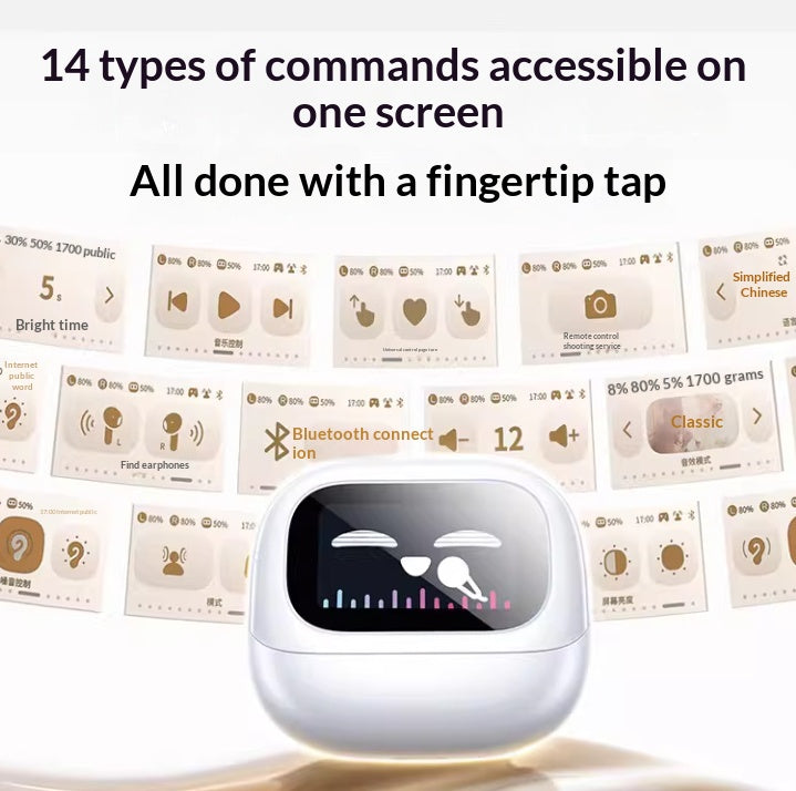 Open-Ear Noise-Reducing Wireless Earbuds