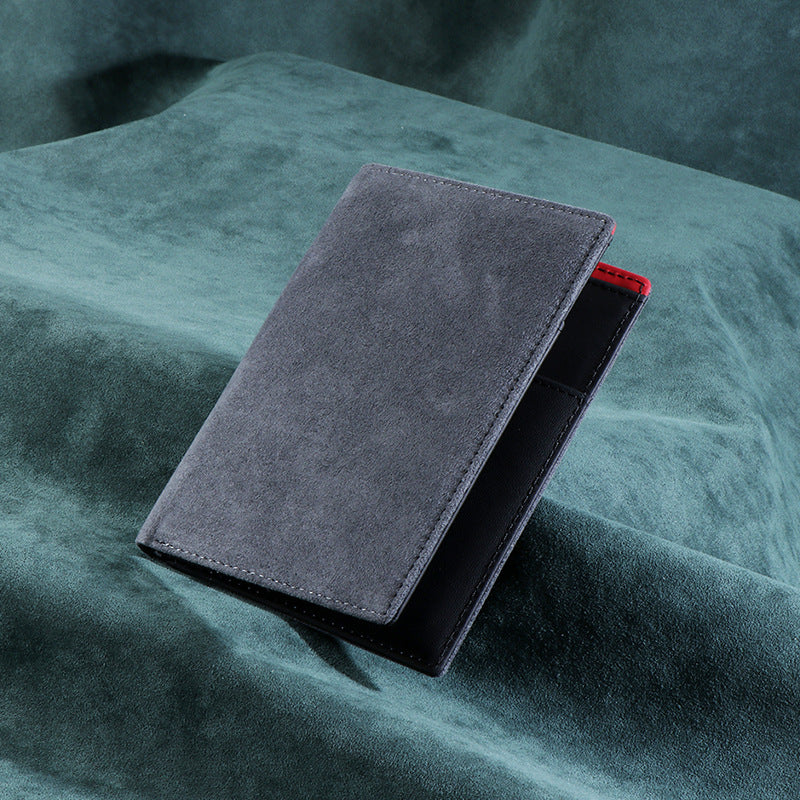 Genuine Leather Card Holder & Passport Wallet