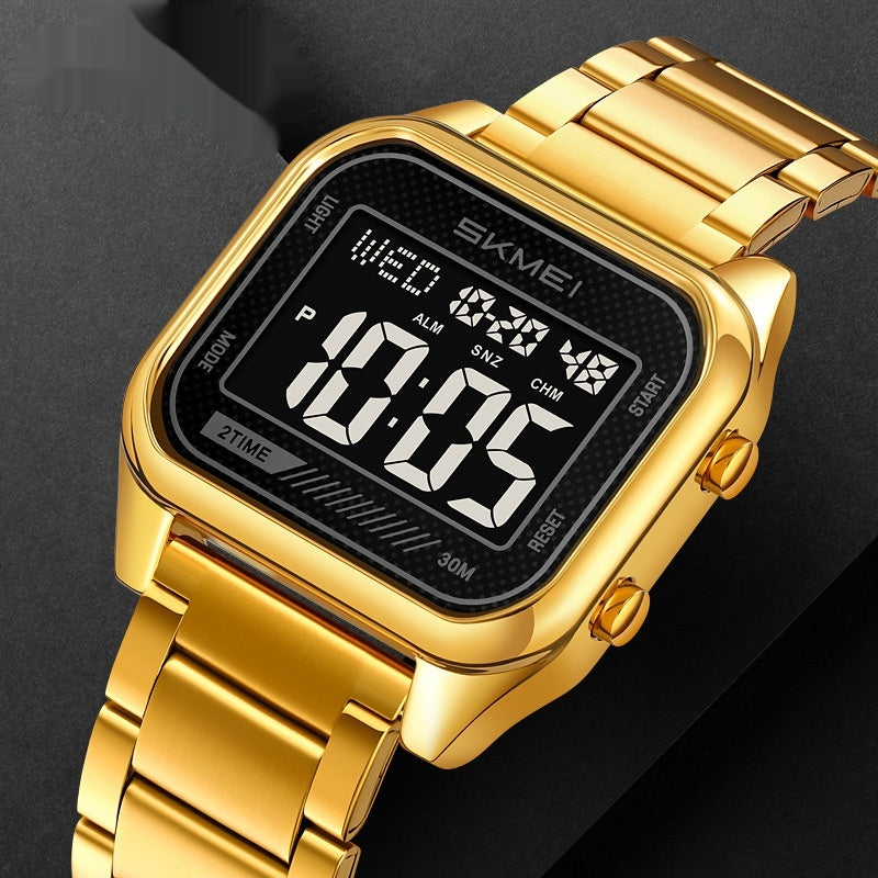 Men's Waterproof Luminous Digital Sports Watch