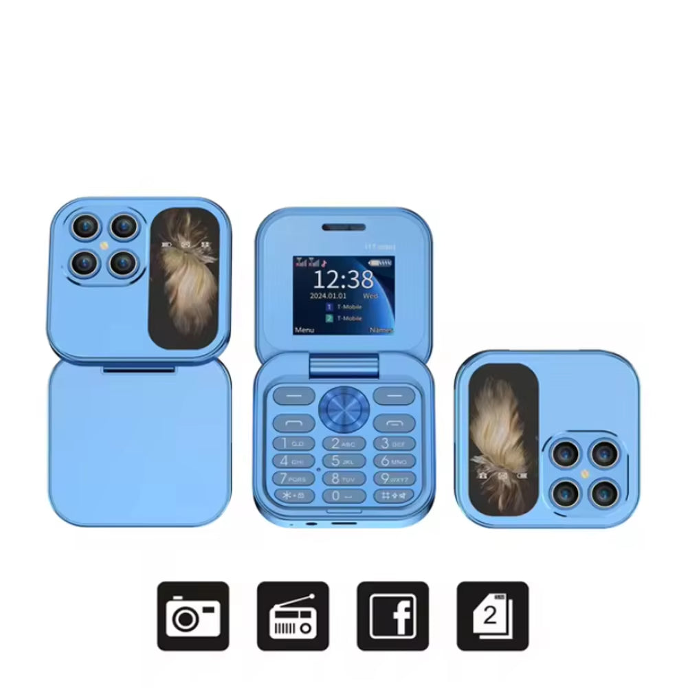 Folding Screen Dual Card Standby 2G Mobile Phone