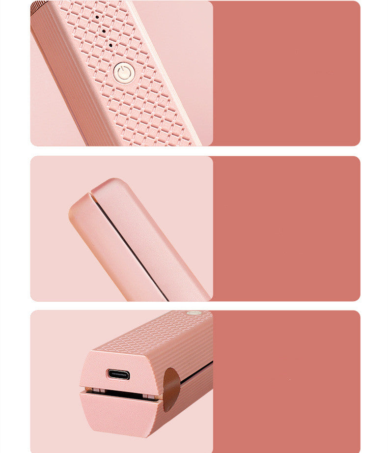 Hair Straightener Cordless Usb Mini Ceramics Curler 3 Constant