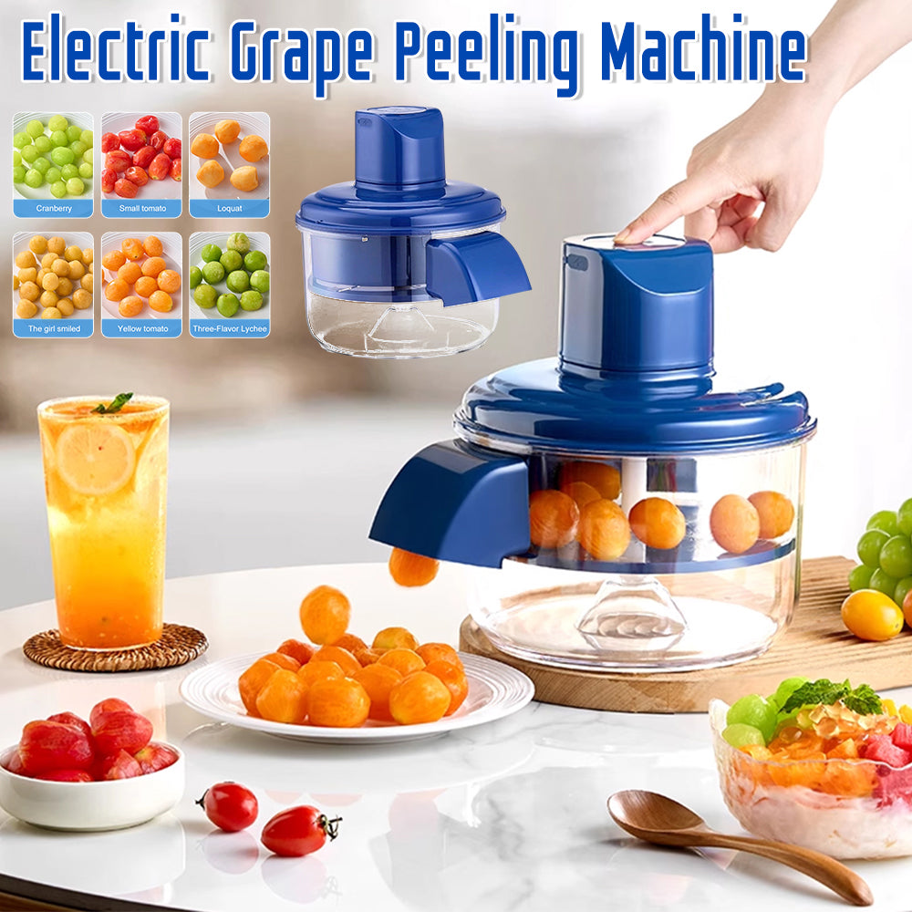 Automatic Electric Grape Peeler Rechargeable Fruit Peeling