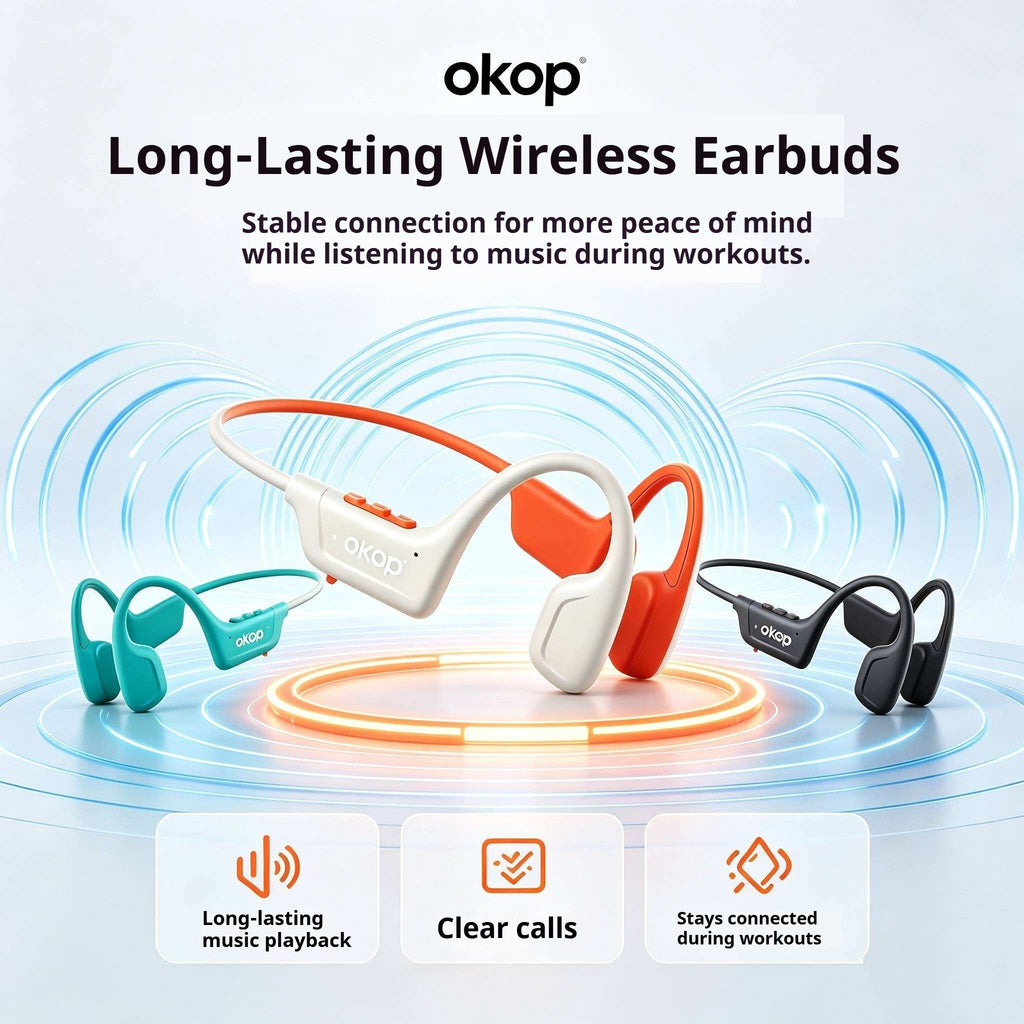 Wireless Ear-Hook Sports Headphones