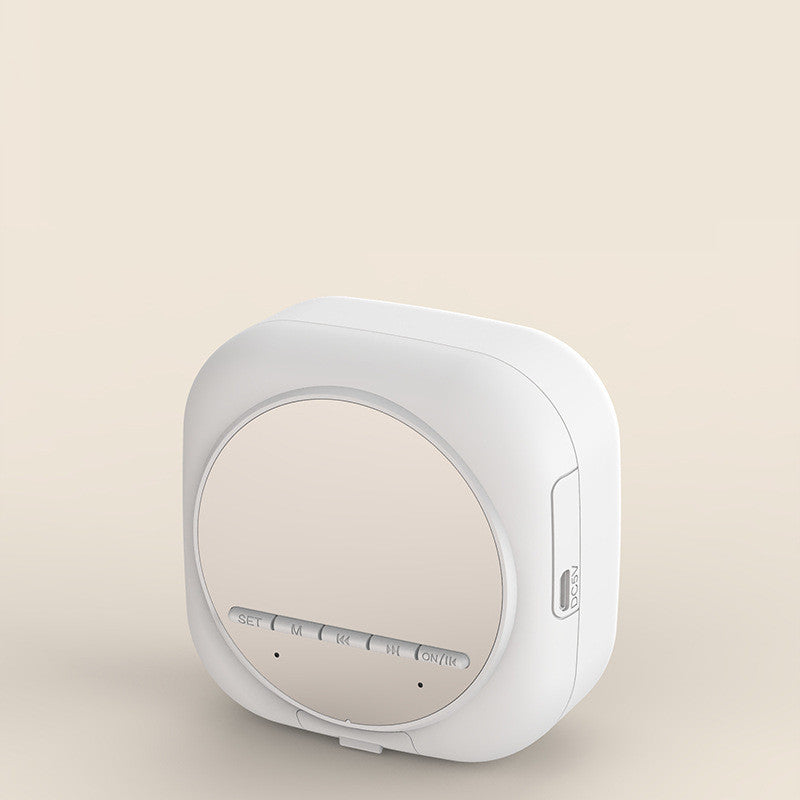 Portable Mirror Clock Alarm