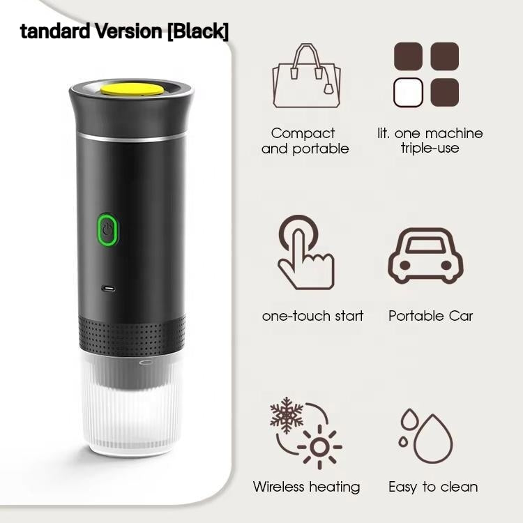 Portable Wireless Espresso Coffee Maker – Rechargeable