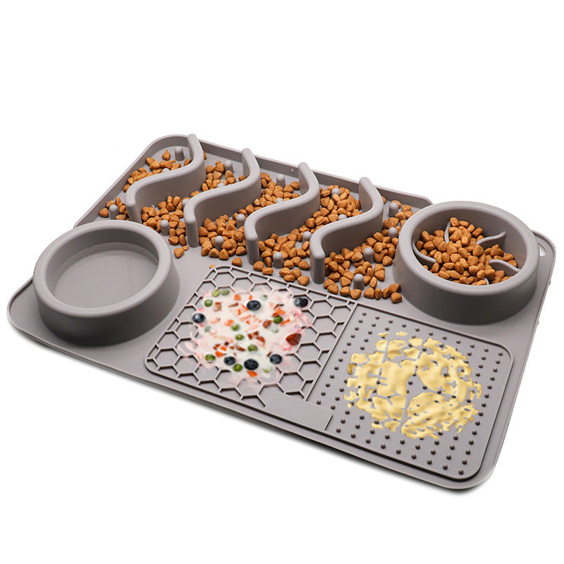 Dog Silicone Licking Pad Pet Mat Smelling Multifunctional Food