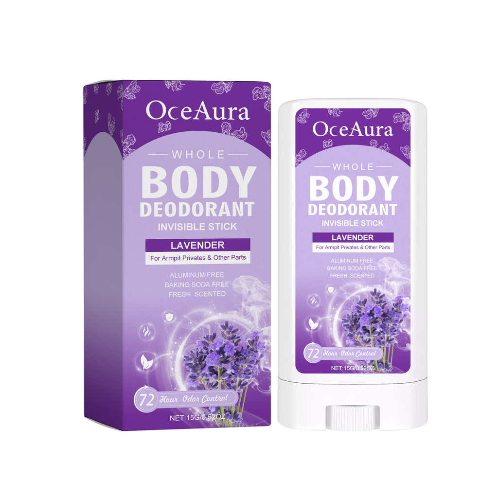 OceAura Lavender Body Deodorant Stick Fragrance Antiperspirant