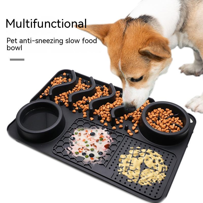 Dog Silicone Licking Pad Pet Mat Smelling Multifunctional Food