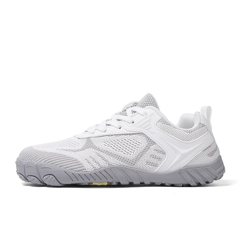 Breathable Flyknit Non-Slip Walking & Fitness Shoes