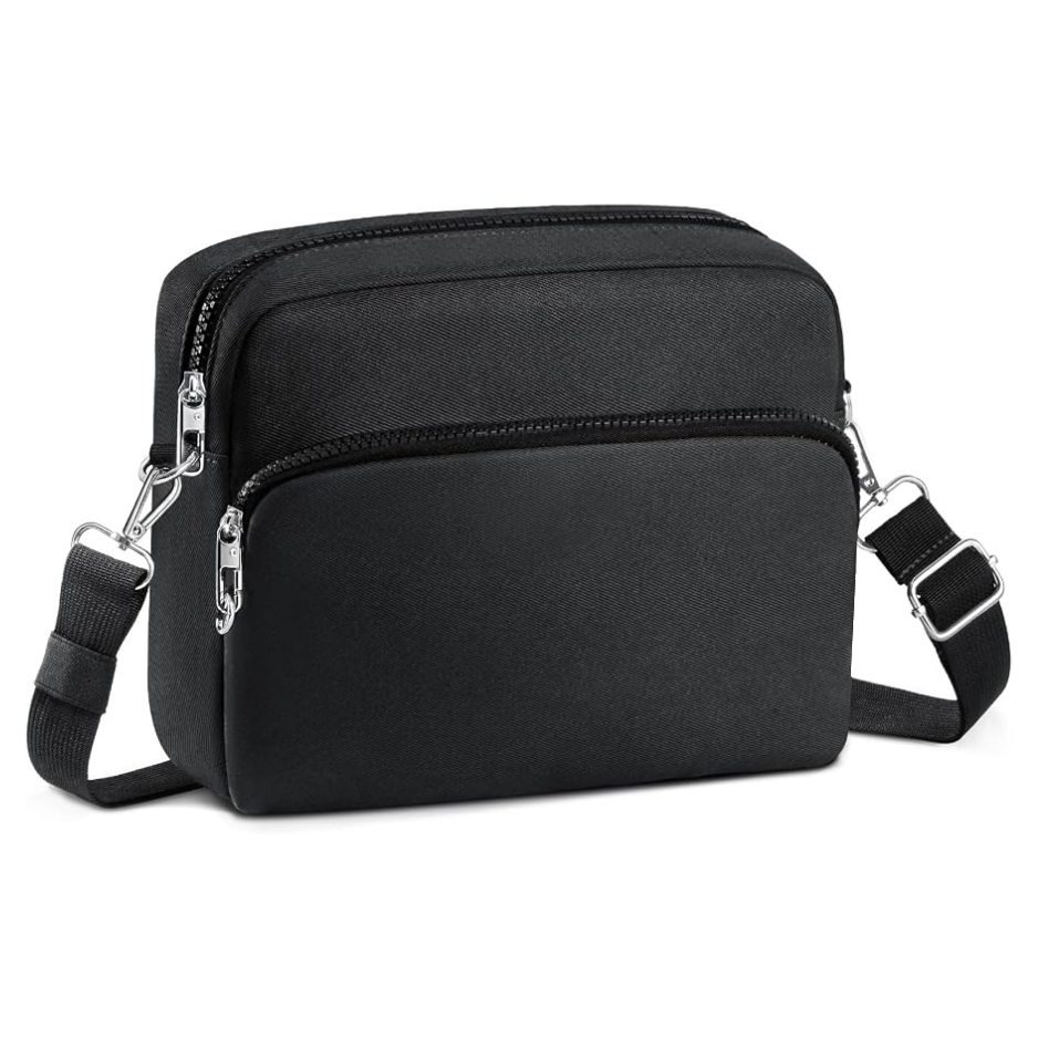 Anti-Theft RFID Crossbody Travel Bag - Lightweight Shoulder Bag