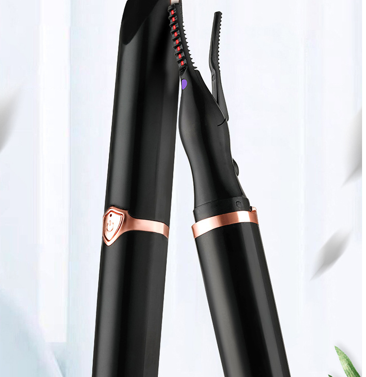 Rechargeable 360 Rotating Portable Eyelash Curler, Electric
