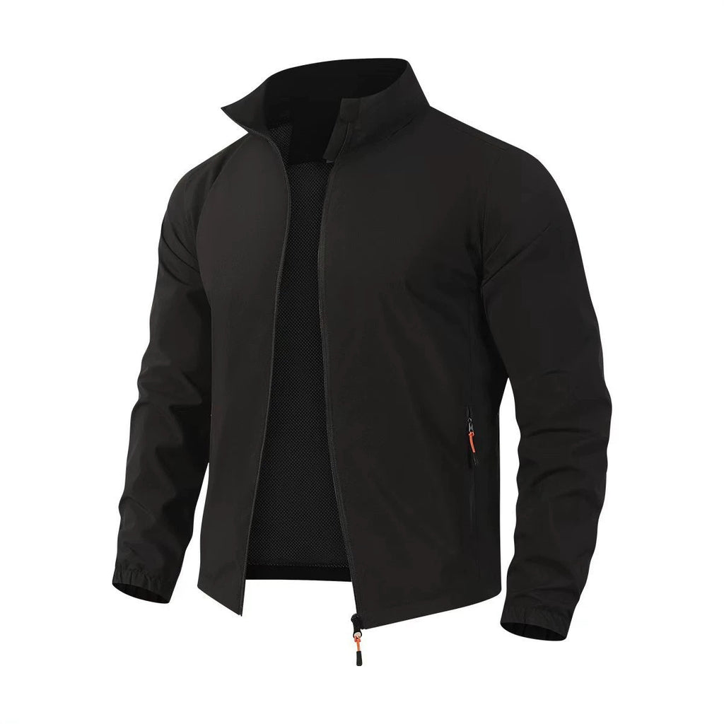 Men's Hooded Windproof Casual Jacket - Retro Streetwear Coat
