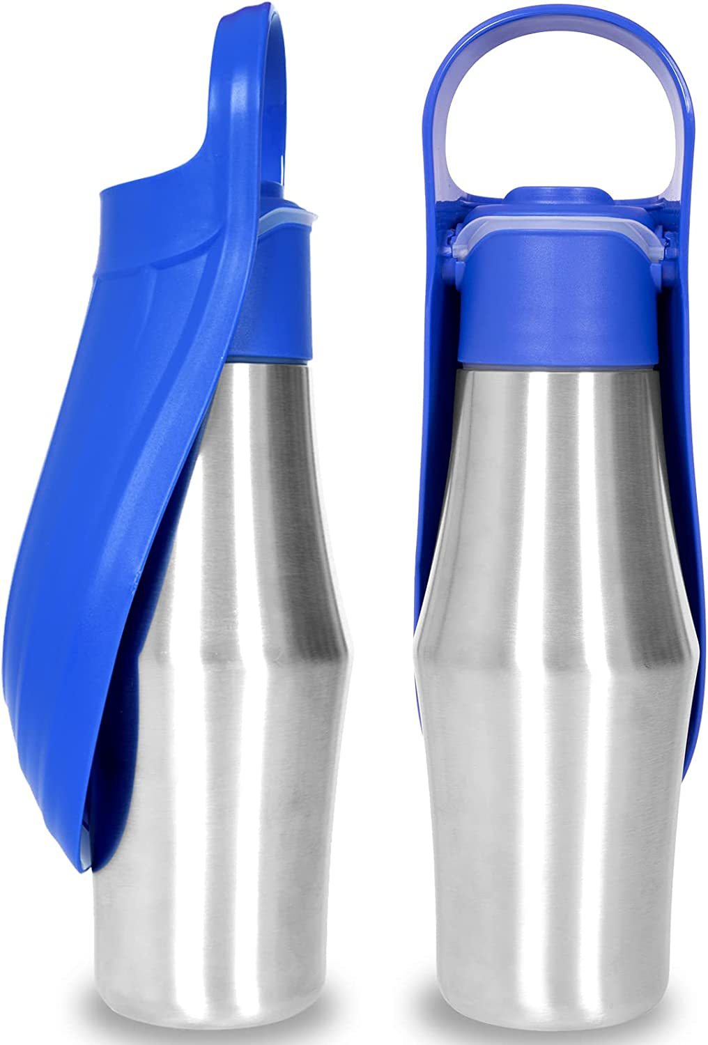 Portable Pet Dog Water Bottle Soft Silicone Leaf Design