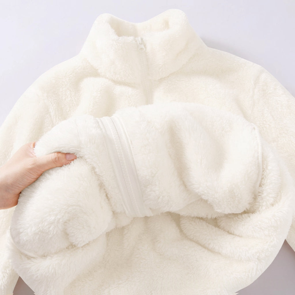 Women's Fleece-Lined Zip-Up Softshell Jacket