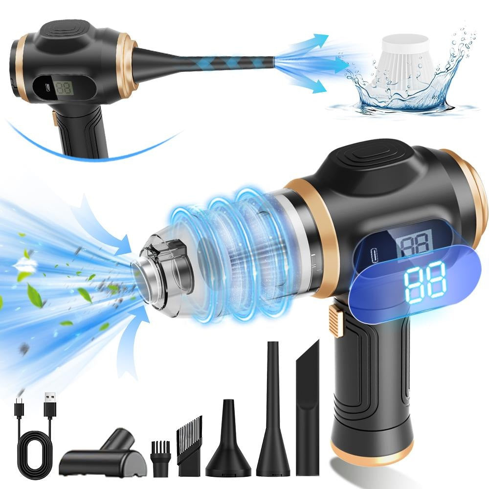 Cordless Portable Car Vacuum with Blower