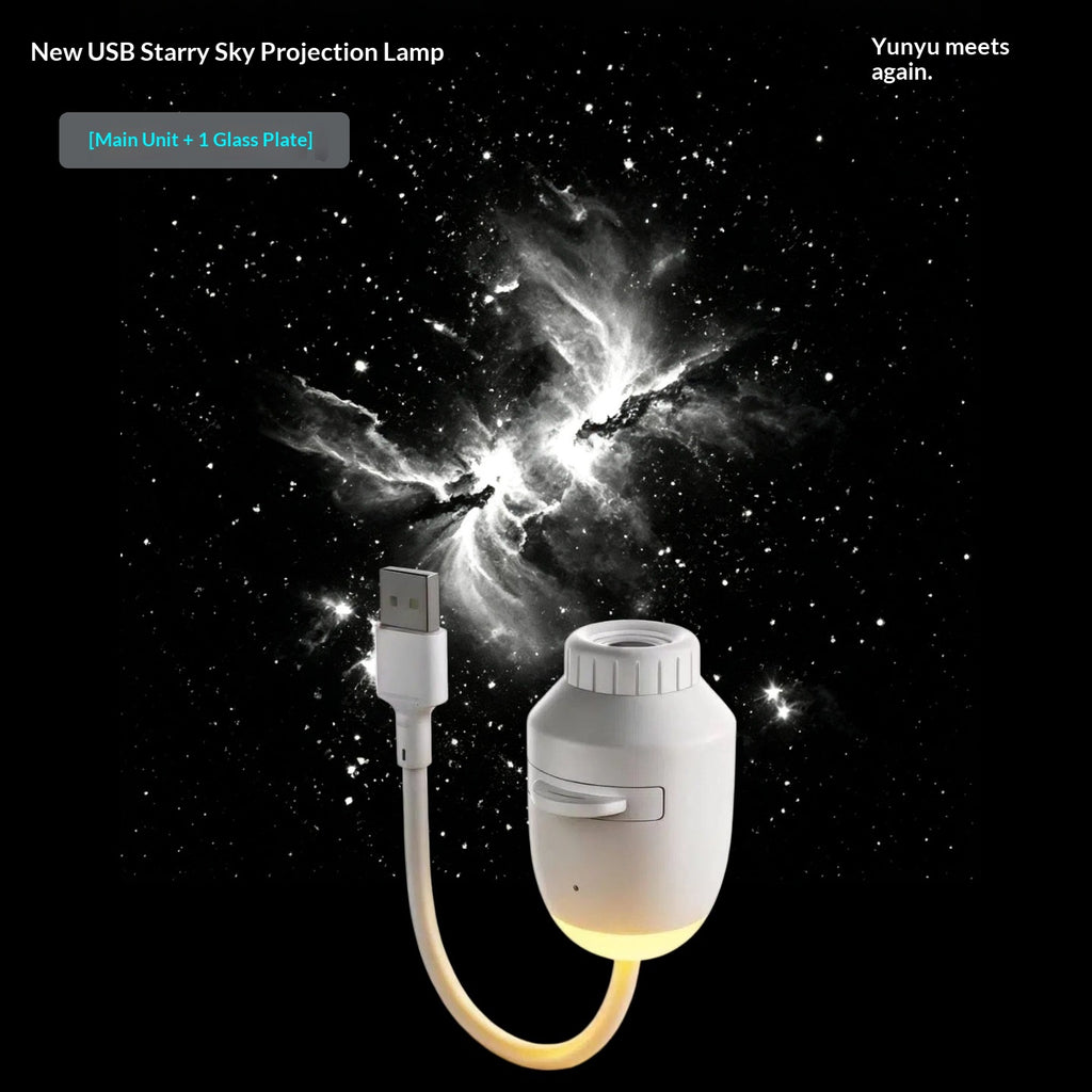 USB Galaxy Star Projector Night Light