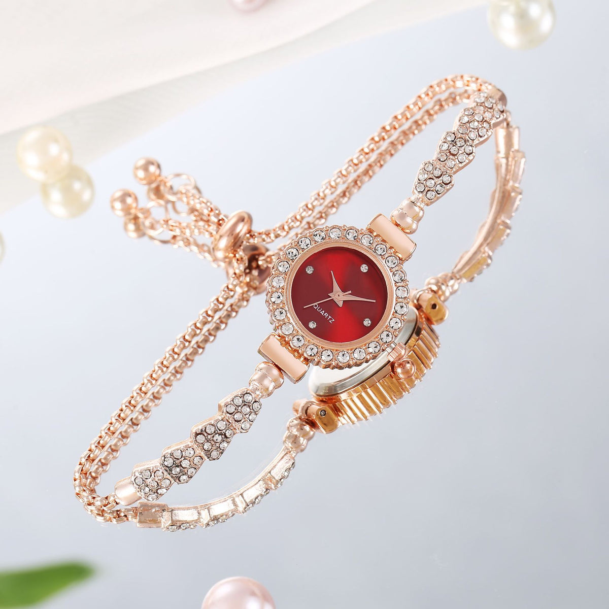 Luxury Women's Watch Gold Fine Strap Ladies For Bracelet
