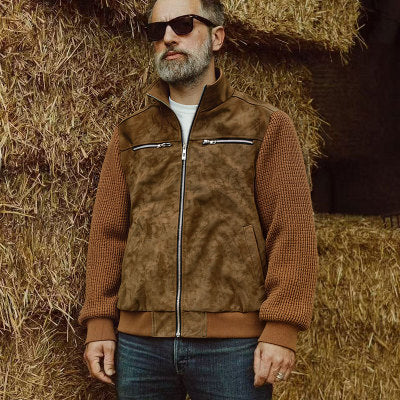 Men's Multi-Pocket Utility Work Jacket