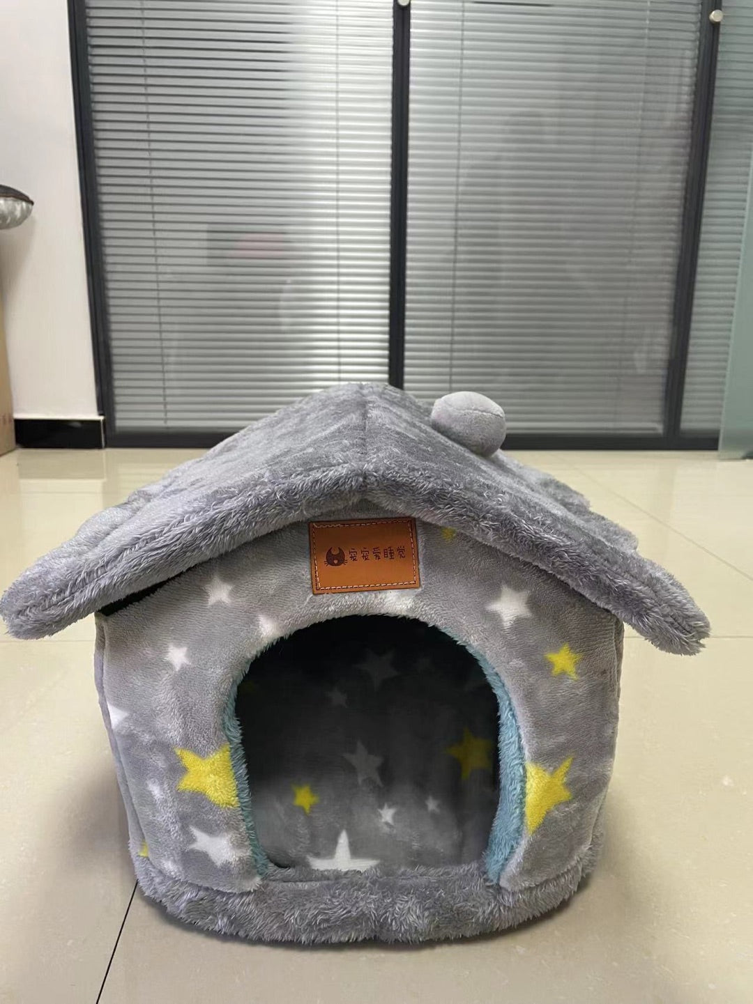 Foldable Dog House Pet Cat Bed Winter Villa Sleep Kennel