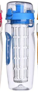 32Oz Fruit Infusing Infuser Water Bottle BPA Plastic Sport