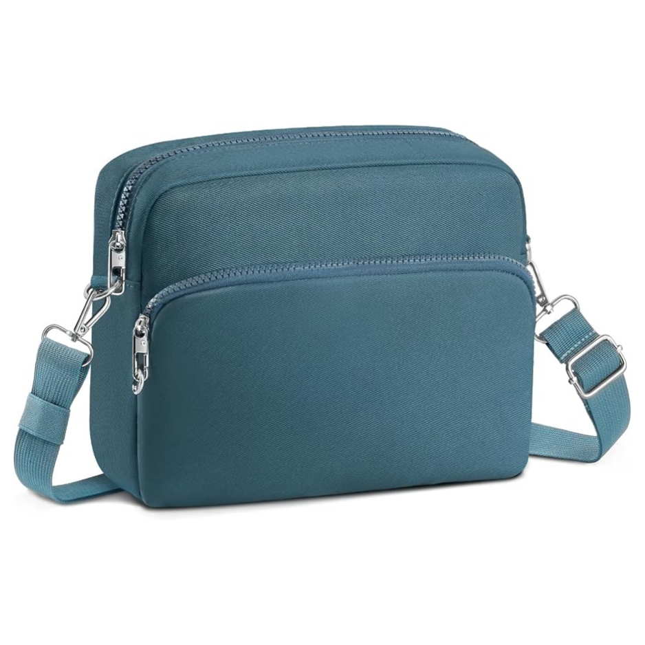 Anti-Theft RFID Crossbody Travel Bag - Lightweight Shoulder Bag