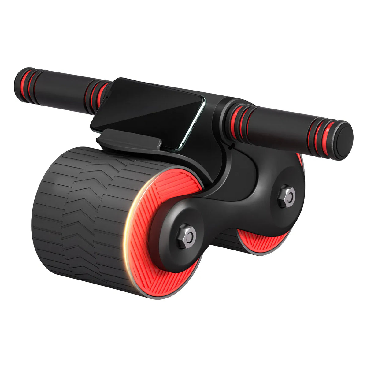Auto-Rebound Ab Roller Wheel with Knee Pad