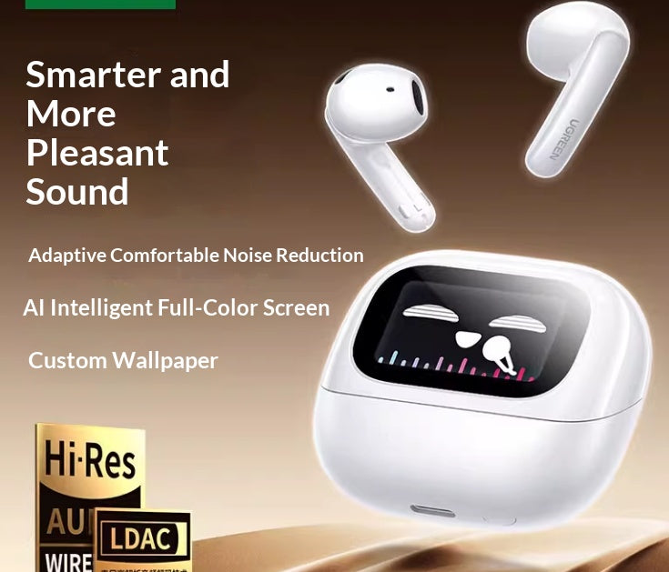 Open-Ear Noise-Reducing Wireless Earbuds