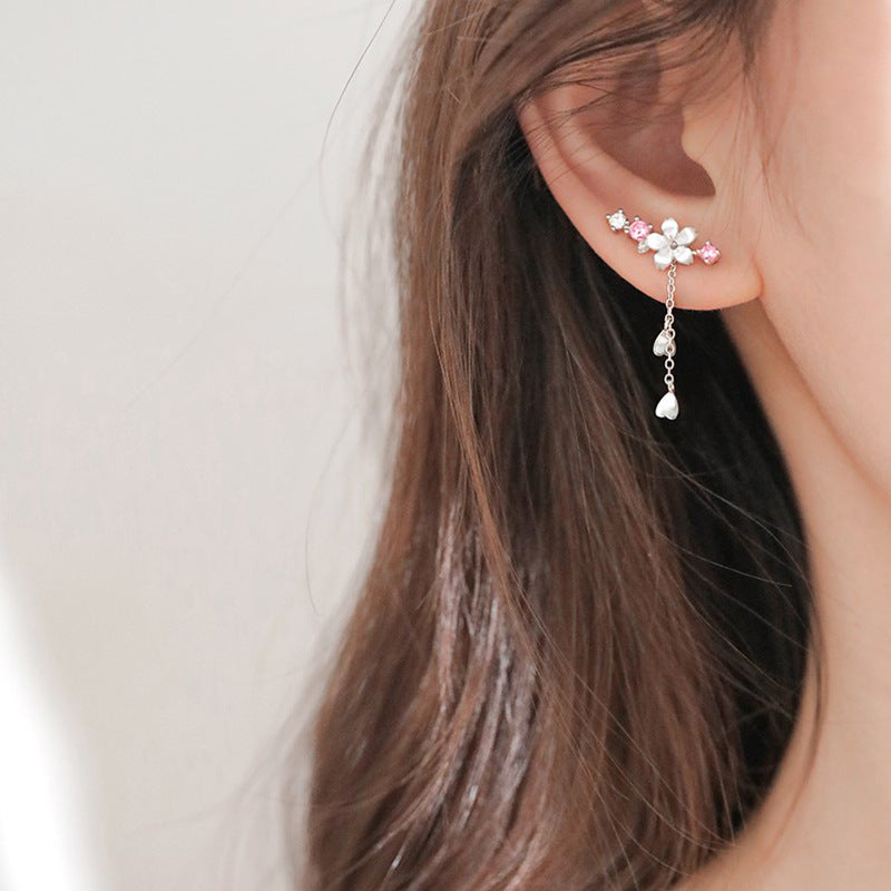 Flower Earrings, And Super Fairy Design, Exquisite Pendant,