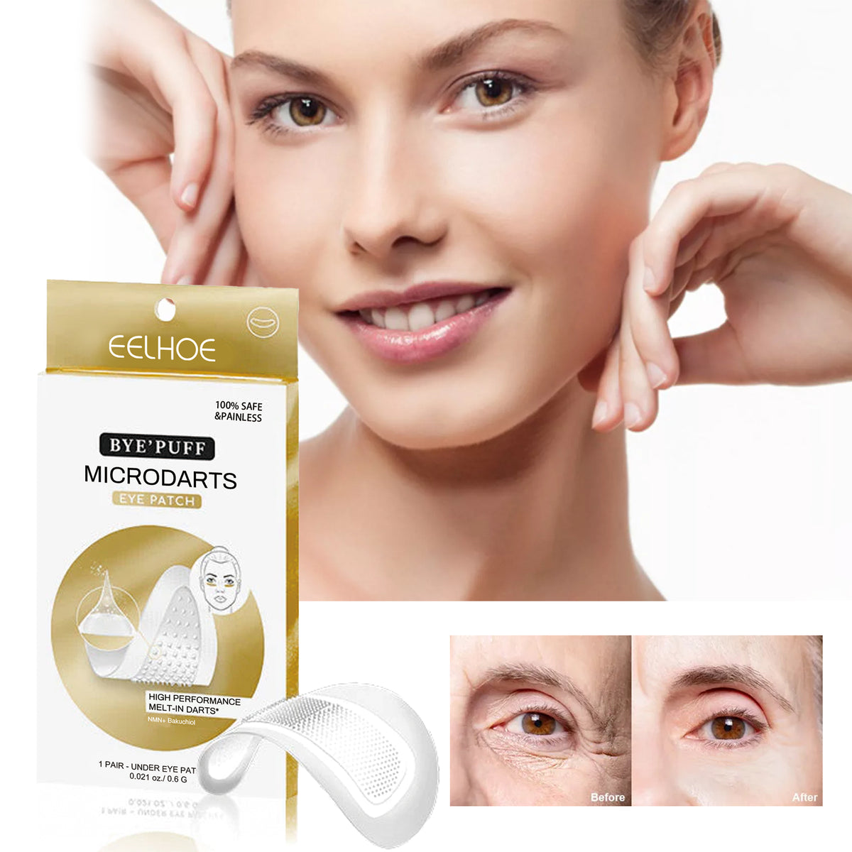 EELHOE Eye Patch Tightens Lines, Moisturizes The Skin Around
