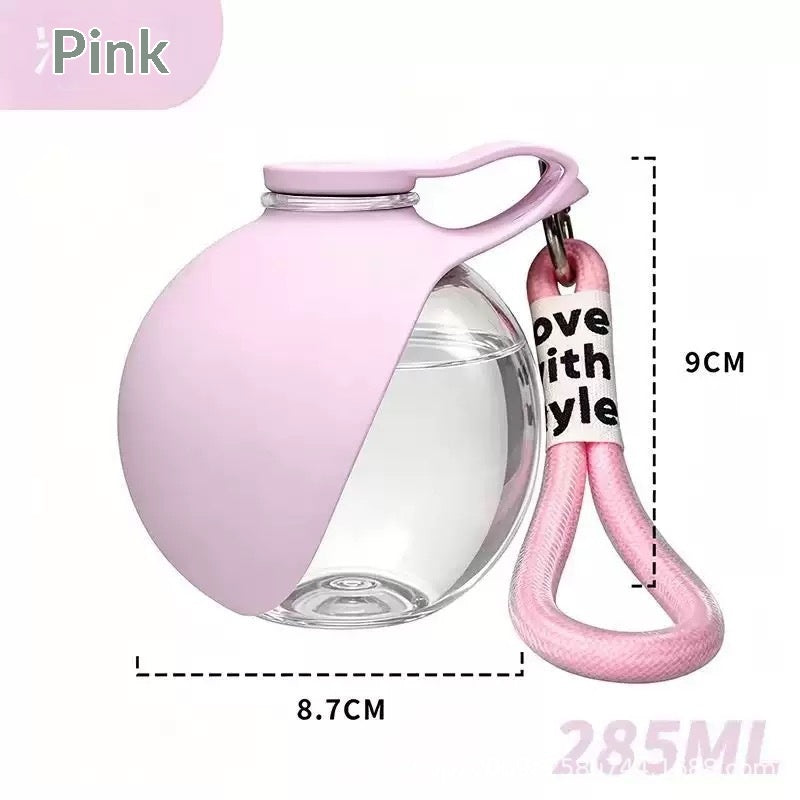 Creative Portable Outdoor Pet Stainless Steel Water Cup Small