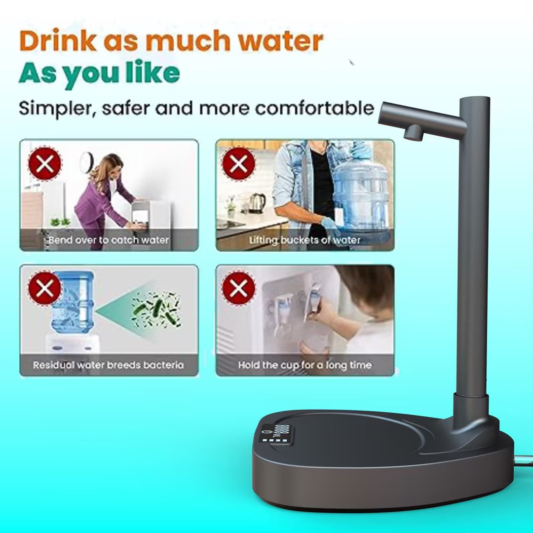Added Extension Tupe Water Dispenser Automatic Bottle Desktop