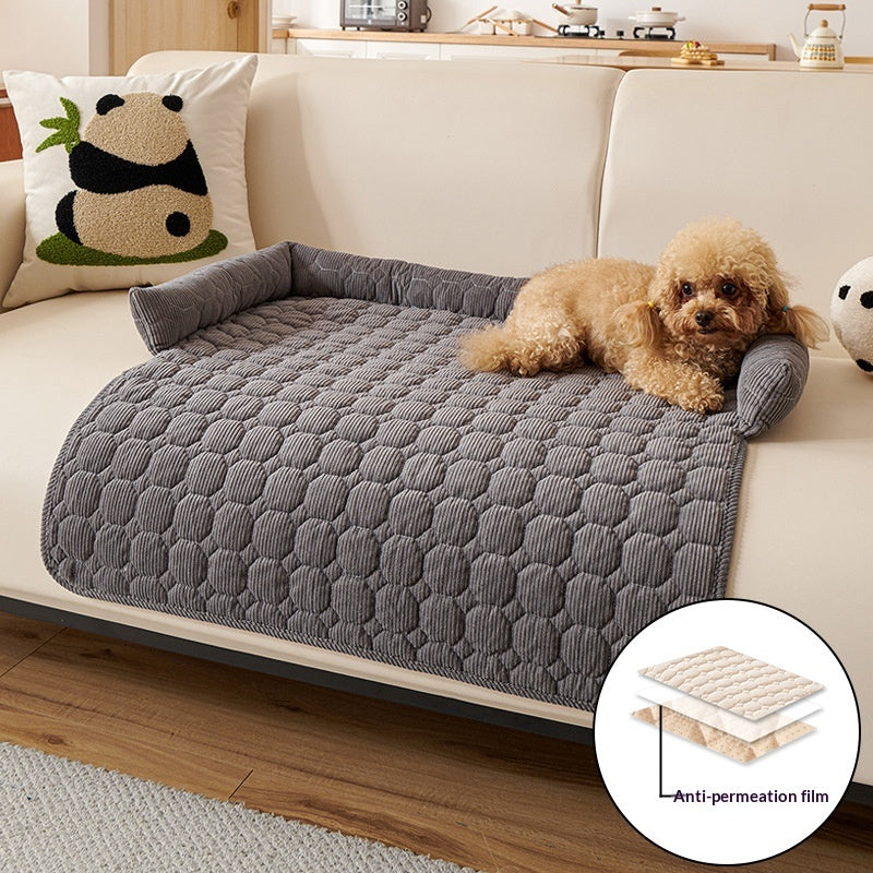 Thick Scratch-Resistant Pet Sofa Cushion Mat