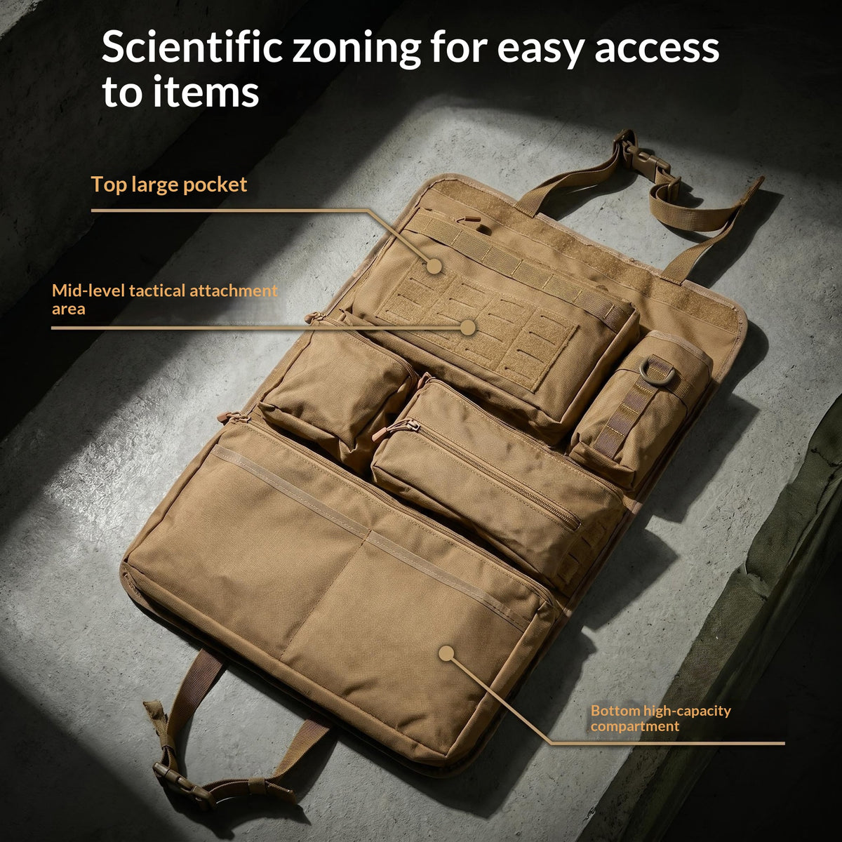 Multi-Pocket Hanging Storage Organizer Bag
