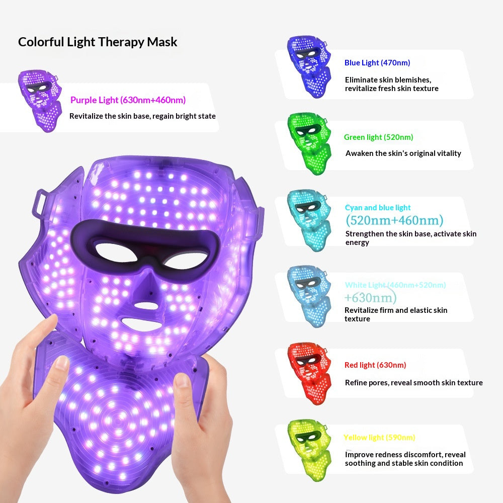 LED Light Therapy Face Mask - Photon Skin Care Device