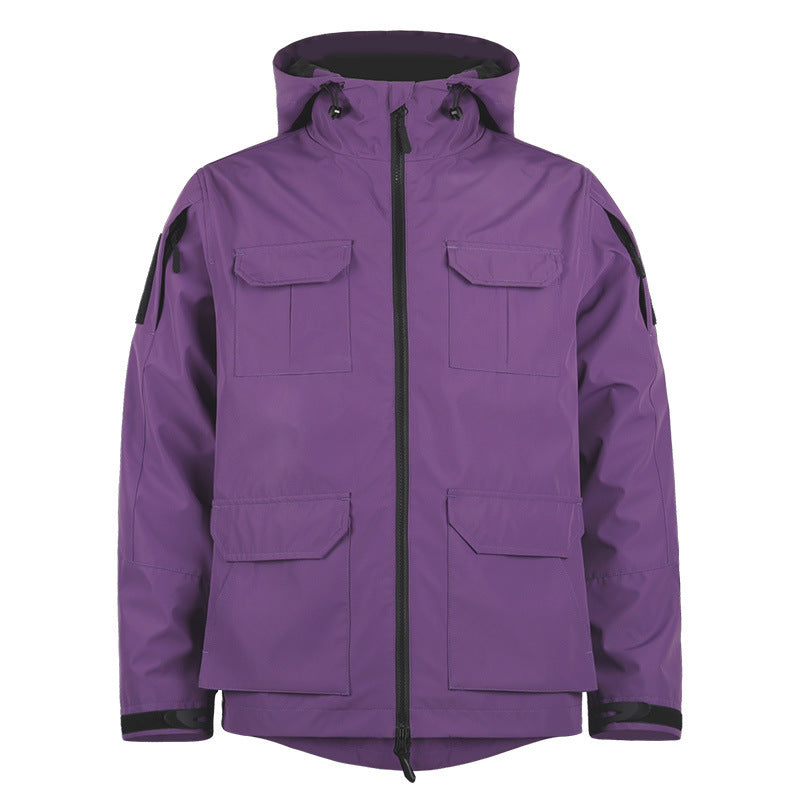 Men's Hooded Outdoor Travel Jacket – Loose Fit