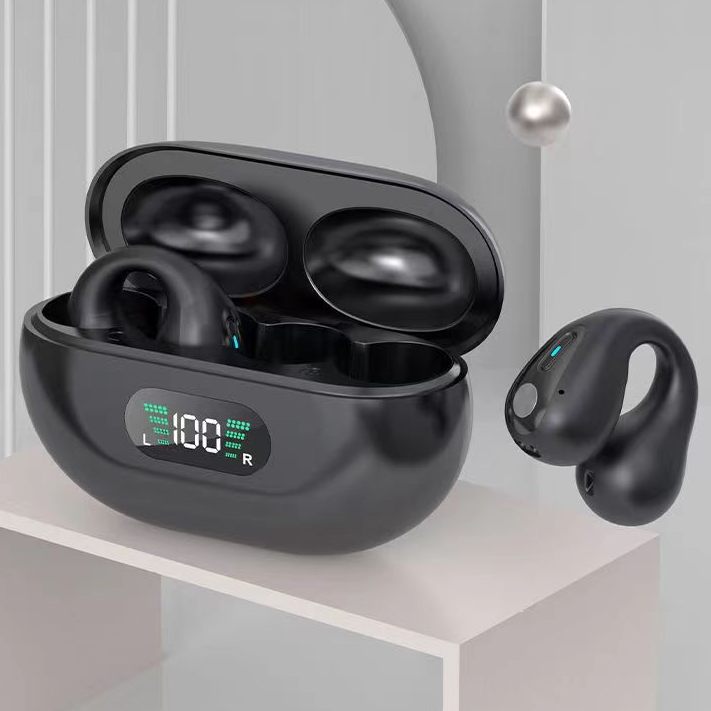 Bone Conduction Ear-Clip Wireless Earbuds Bluetooth 5.3