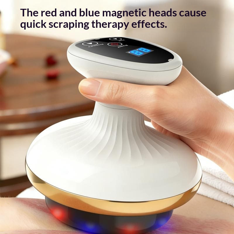Electric Gua Sha Board Beauty Massager Cupping Device Meridian