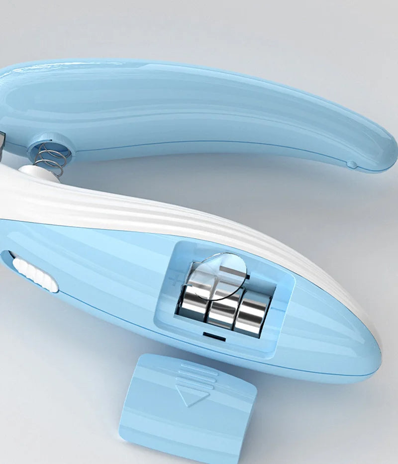 Pet Nail Clippers Dog Cat LED Electric Grinder Supplies Light