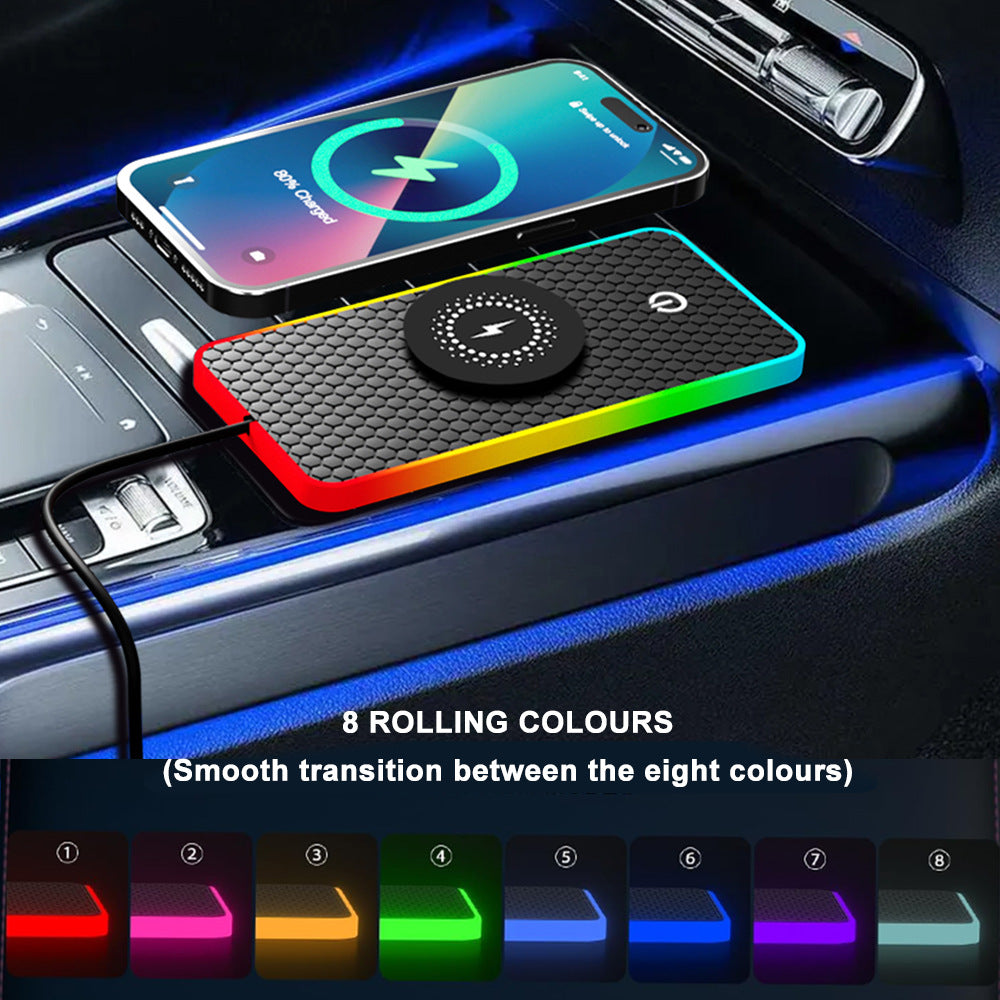 15W Fast Wireless Car Charging Pad