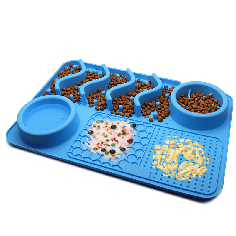 Dog Silicone Licking Pad Pet Mat Smelling Multifunctional Food