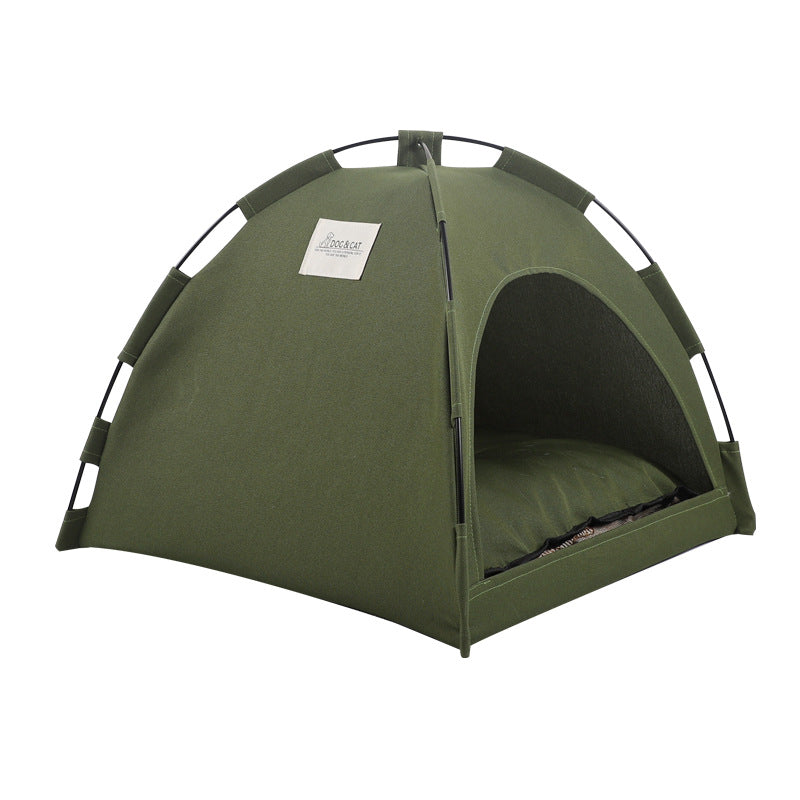 Cat Tent Cooling Mat Dog House Pet Sofa Camping Bed