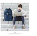 Waterproof 16-Inch Laptop Backpack - Large Business Travel Bag