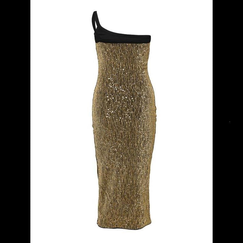 Women's Lace-Panel Long-Sleeve Casual Dress