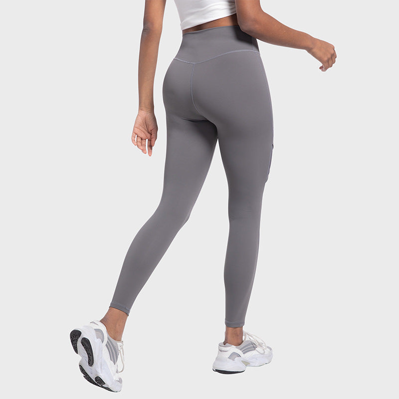 Women's Crisscross Waist Mesh Yoga Leggings