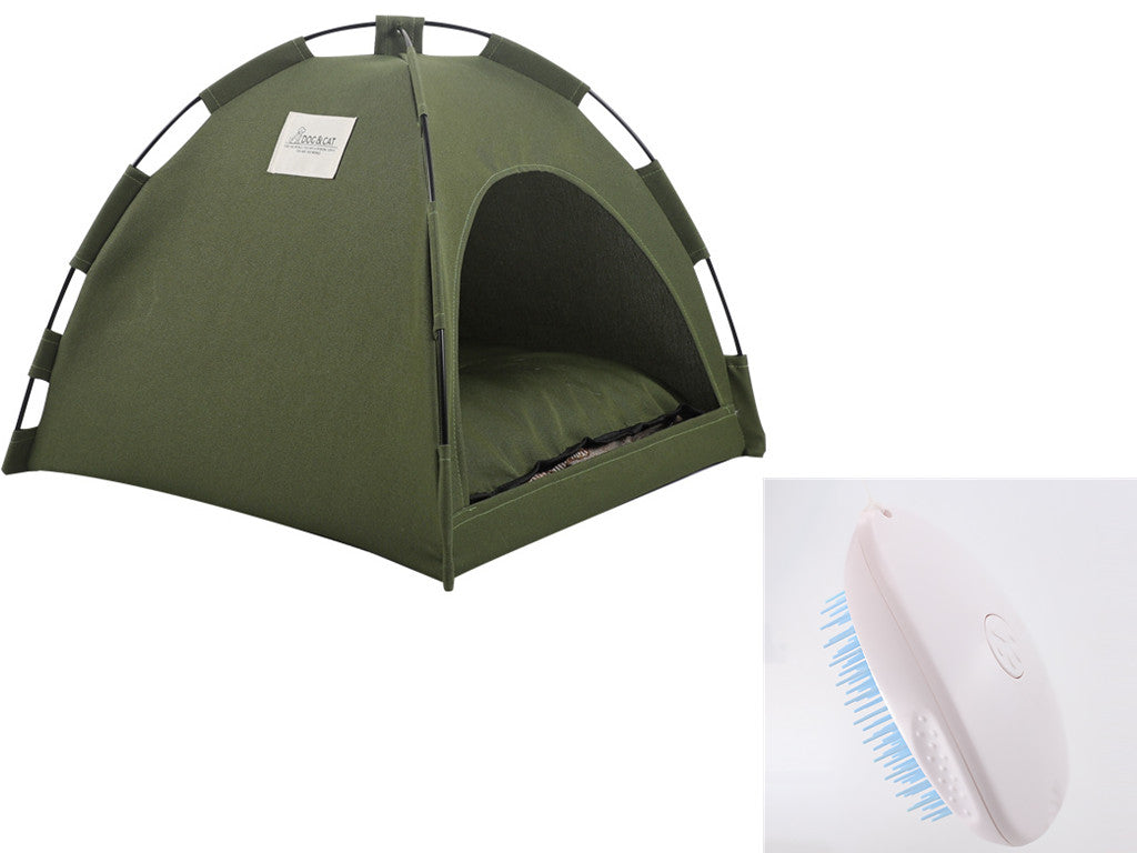 Cat Tent Cooling Mat Dog House Pet Sofa Camping Bed
